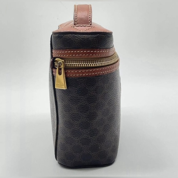 Vintage Authentic Celine Macadam Vanity Pouch Bag, EUC - Picture 7 of 12